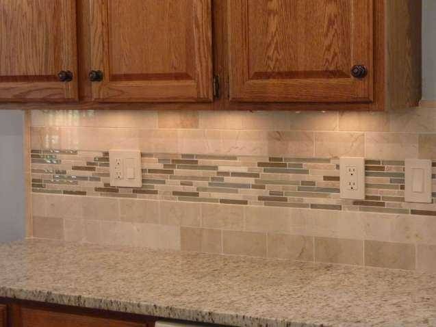 travertine tile kitchen backsplash kitchen travertine and glass tile backsplash ideas