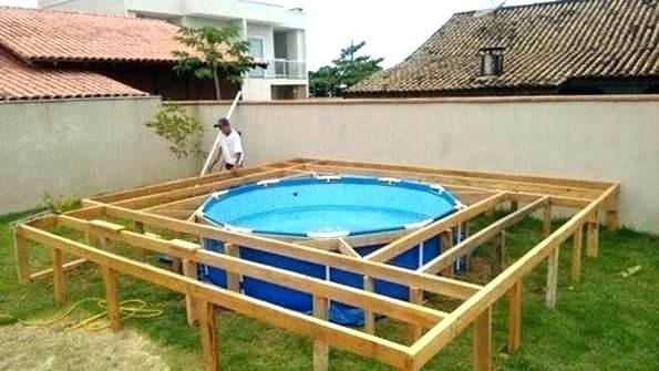 small deck for above ground pool above ground pool deck ideas what do you  think of
