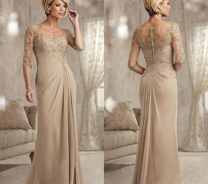 Fall Wedding Guest Dresses Plus Size Plus Long Sleeve A Line Wedding Dress Designers