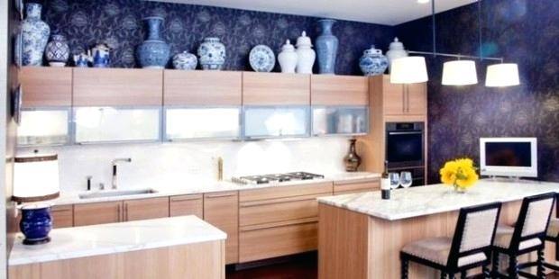 Full Size of Kitchen Decoration:how To Decorate Top Of Kitchen Cabinets  Pinterest Space Above