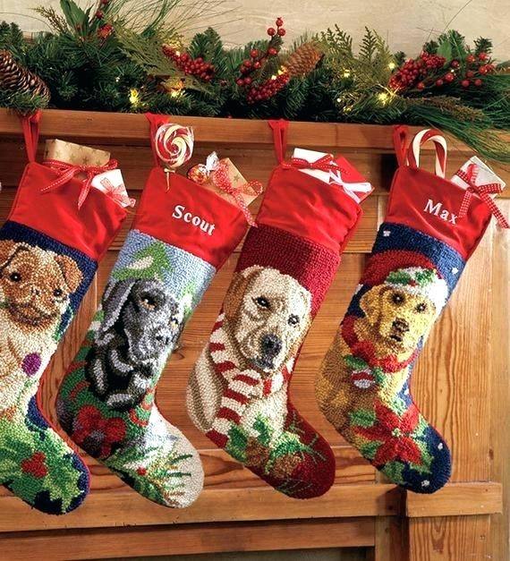 A craft and wine holiday party idea for decorating stockings and enjoying  wine