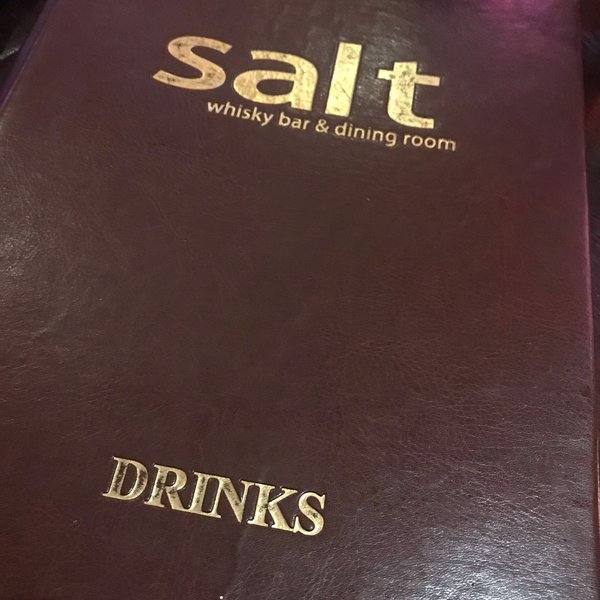 salt whisky bar and dining room