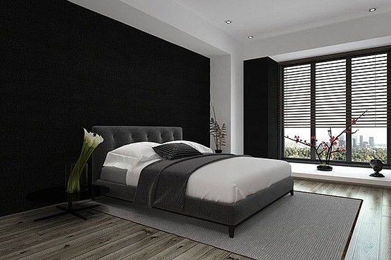 The pattern, size, and color is perfect for this neutral master bedroom space