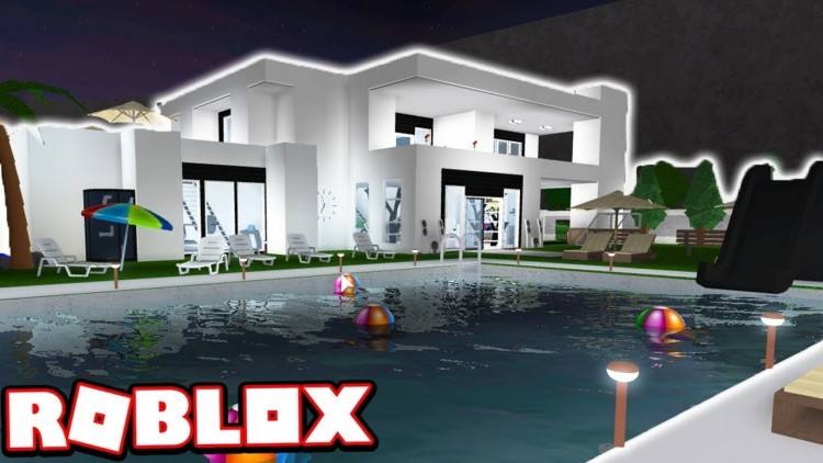 1 Story House Modern Bloxburg Roblox