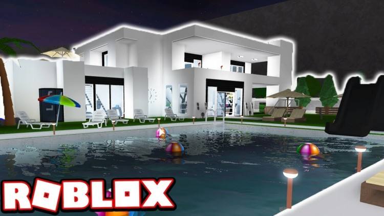 Small Modern One Story House Bloxburg - roblox bloxburg beautiful luxury bloxburg houses