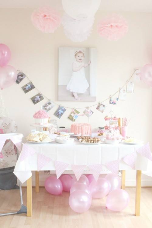 1st Birthday Party Ideas On A Budget Girl Baby First Themes India 1