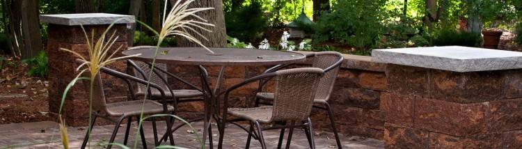 Large Picture of Partanna P556 5 pc Outdoor Dining Set