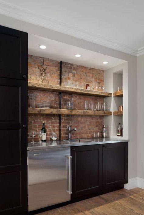 basement kitchen and bar ideas