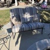 Outdoor Furniture Real Fyre Gas Logs Celaya Cushion Sofa