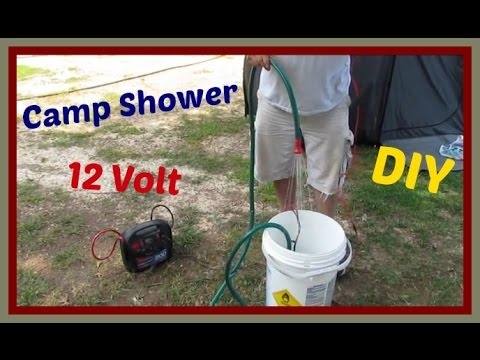 A fun and easy DIY, this outdoor shower