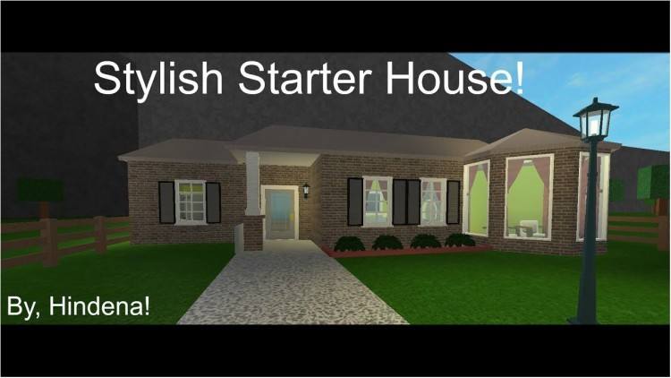 How To Build The Starter House In Bloxburg 2019