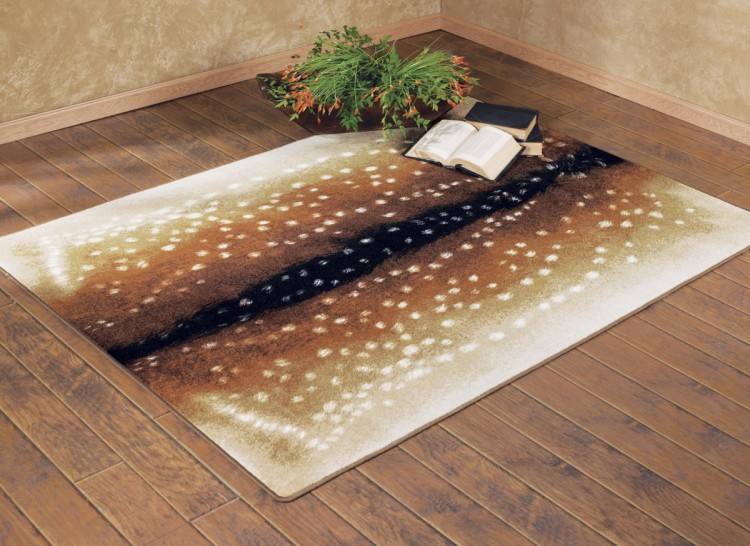 Cosy House Area Rugs – Heat Set Polypropylene Rug with Wildlife Design –  Soft & Smooth Indoor Outdoor Floor Carpet for Living Room, Bedroom,