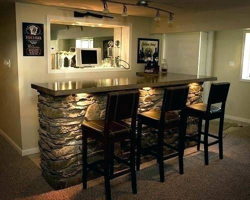 basement kitchen and bar ideas