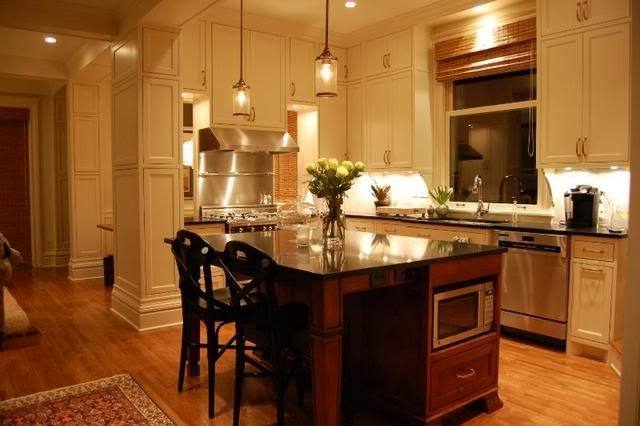 10 foot kitchen cabinets | Custom Kitchen With 10 Foot Ceilings