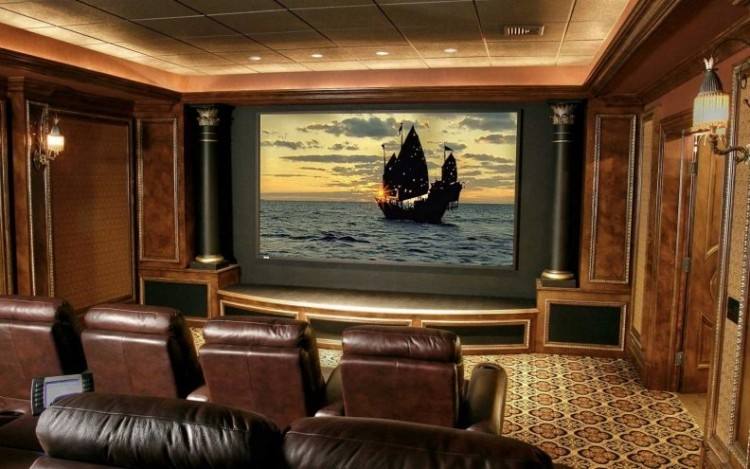home theater wall decor movie room art theatre reel and film metal