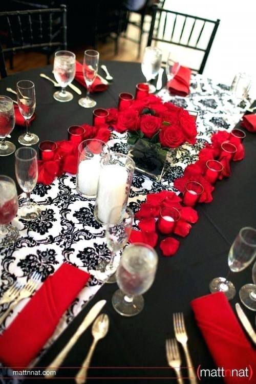 Red Black And White Wedding Decoration Ideas More Pictures About Newest Black And White Wedding Decor For Wedding Decoration Ideas Red White And Black Table