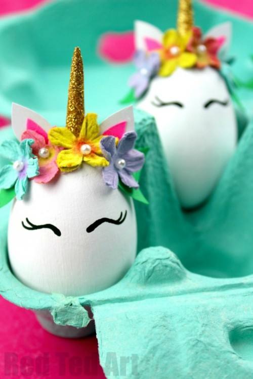 These eggs are the perfect decorations for any Easter celebration