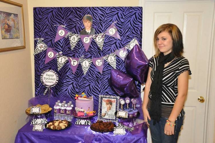 Adriene Jones · Justin Bieber Birthday Party