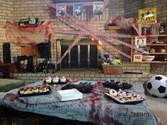 The Walking Dead Zombie Themed Birthday Party via Kara's Party Ideas | KarasPartyIdeas
